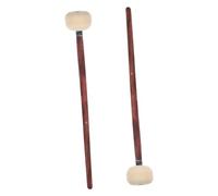 Milisten 2pcs Wooden Felt Timing Hammer for Adult Practice Percussion Drumsticks Maple Wood Handle for Drumming Performance
