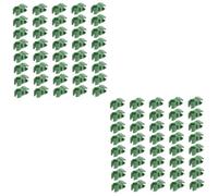 Milisten 2sets Adjustable Plant Trellis Connector Clips Durable Green Climbing Vine Connectors for Stable Plant Support Orchards and Greenhouses 40pcs*2