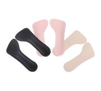 Milisten 3 Pairs Heel Pad Anti-Skid Shoe Heel Protectors Pigskin Decrease Foot Pressure Abrasion Resistance for People Foot Or Blisters Summer Breathable Self-Adhesive Shoe Inserts
