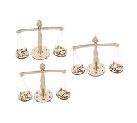 Milisten 3 Sets Creative Scale Lever Educational Math Weighing Scale for Kindergarten for Science Experiments Enhances Cognitive Skills and Understanding of Balance Principles