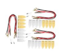 Milisten 3 Sets Fruit Battery Science Experiment Kits for DIY Electric Circuit Motor Projects Educational Stem Lab for Home Learning Exploration Energy Concepts