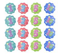 Milisten 300 Pcs Flower Shaped Reward Stickers, Creative Paper Scorecard Stickers to Motivate Students in Incentive Plans and Housework Boards Random Style