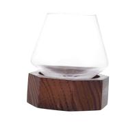 Milisten 300ml Round Rim Tumbler Whisky Glass Bourbon Cup Crystal Beer Mug Set for Bar Pub Restaurant