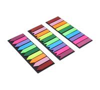 Milisten 300pcs Portable Reading Sticky Tabs Multi-Function Sticky Flags Made of Sturdy Pet Material, Exquisitely Crafted and Easy to Carry, for Work and Classrooms
