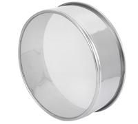 Milisten 304 Stainless Steel Soil Sieve 15cm Manual Garden Sifter for Home Use Multifunctional Fine Mesh Strainer for Soil, Compost, and Planting