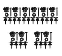 Milisten 30pcs Anti-falling Guitar Strap Locks Mushroom Design Secure Locking Buttons for Electric and Acoustic Guitars Easy Installation and Practical