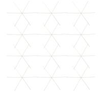 Milisten 30pcs DIY Snowflake Metal Wire Forms 14.5cm Brass Wire 6-prong for Christmas Beading Crafts and Winter Holiday Decorations