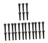 Milisten 30pcs Guitar Bridge Pegs Replacement Acoustic Guitar Pin Easy Install Accessories