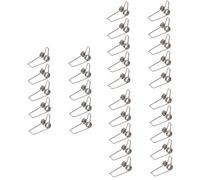 Milisten 30pcs Long Pipe Cleaners for Trumpet Silver Snarling Trumpet Watergate Key Drain Springs Easy Installation Accessories