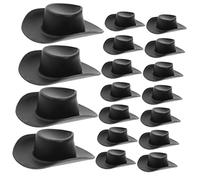 Milisten 30Pcs Mini Cowboy Hats for Dolls Adorable and Tiny Hats for Doll Decoration and DIY Projects Lightweight and Easy to Use