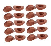 Milisten 30pcs Mini Hats Adorable Tiny Hats for Dolls Replaceable Craft Decorations for Projects and Dollhouse Accessories Lightweight Design