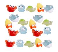 Milisten 30pcs Mini Resin Animal Figurines Lightweight Ocean Animal Models for DIY Beach Decor Fish Tank Garden Dollhouse Landscape Educational Gifts