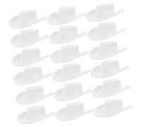 Milisten 30pcs Miniature Hats for Dolls Adorable Tiny Hats for Projects for Birthday Christmas Wedding Celebrations