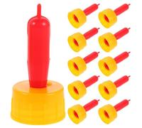 Milisten 30pcs Nipple for Goats: Baby Goat Milking Supplies -Small Animal Milk Drink Nipple - Soft Silicone Pacifier for Nursing Lambs