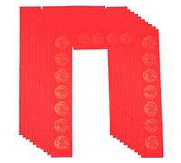 Milisten 30pcs Red Xuan Paper for Chinese Calligraphy Blank Spring Festival Couplets Tissue Paper for Weddings Anniversaries Celebrations for Art Writing