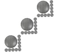Milisten 30pcs Replace Old Mesh Microphone Grille Grille Cover Fit for Mic Easy to Install Cordless Mic Part