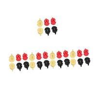 Milisten 30pcs Rubber Violin Mutes Professional Practice Silencers Tourte Style for Beginners Convenient for Travel Noise Reduction for String Instruments