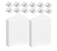 Milisten 32Pcs Miniature Dollhouse Books Blank Tiny Books for DIY Crafting Dollhouse Accessories for Study Room Creative Decor