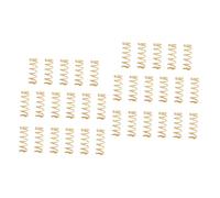 Milisten 34pcs Electric Guitar Spring Bass Tension Spring Pickup Adjust Height for String Code Saddle Straight Bridge Pull String for Bass Guitar Bridge