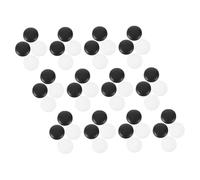 Milisten 360pcs Resin Go Stones Chess Pieces with Polished Finish for Home Travel Tournament Use Fit Game Accessories for Standard Boards