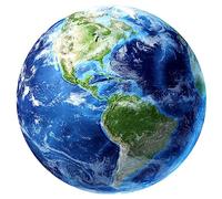 Milisten 3D Planet Earth Wall Decal Removable Mural Stickers Self Adhesive Tile Sticker Floor Sticker Waterproof for Bathroom Kitchen