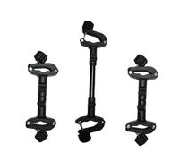 Milisten 3pcs Adjustable Baby Stroller Connector for Twin and Dual Strollers, Anti-Rust Iron and Plastic Material, Compatible with Baby Cart, for Outdoor Use by Families with Two Boys