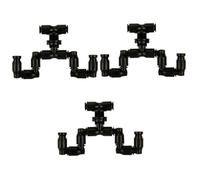 Milisten 3pcs Adjustable Pet Cooling Nozzle for Reptiles Lizard Tank Accessories Detachable Sprayer and Mist Sprinkler