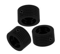 Milisten 3pcs Aluminum Alloy Knob Volume Control Rotary Electronic Control Potentiometer for Keyboard Accessories Metal Tone