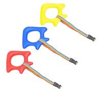 Milisten 3pcs Boys and Girls Safety Leash Round Handles, Lightweight Webbing Strap and Pp Material, Reusable Walking Rope to Keep Toddlers Safe During Outdoor Walks and Random Color