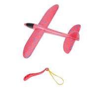 Milisten 3PCS Catapult Airplane Fun Cartoon Glider with Easy Assembly for Lightweight Foam Design for Flying Games Random Color Random Color