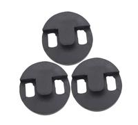 Milisten 3pcs Cello Practice Mute Rubber Round Tourte Style Violoncello Mute for Quiet Practice Sessions Noise Reduction Cello Sound Absorber