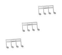 Milisten 3pcs Convenient Metal Music Page Holder Clip for Guitar Piano More Note Score Clip for Easy Page Management for Practice Reading Performance