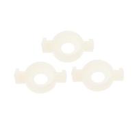 Milisten 3pcs Cornet Valve Spring Supporting Pads Plastic Trumpet Valve Spring Pieces Replacement Parts for Standard Brass Instruments