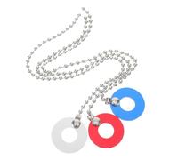 Milisten 3pcs Cymbal Sizzle Chain for Drum Set Metal Cymbal Chain Hissing Effect for Jazz Percussion Instrument Accessories