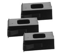 Milisten 3pcs Electric Guitar Battery Case Holder Replacement Cover for Pickup Battery Box Plastic Guitar Accessories for Musicians Storage