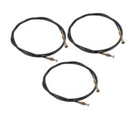 Milisten 3pcs Electric Tricycle Shifter Cable Kit with Screw Design for Scooter and Motorcycle Gear Transmission Alloy Bicycle Derailleur Shift Wire for Smooth Accurate Gear Change