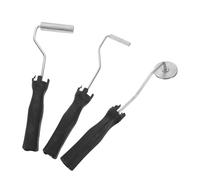 Milisten 3pcs Fiberglass Bubble Roller Set for Resin Laminating and Epoxy Application, Sturdy Plastic and Stainless Steel Construction, for Boat Repairs and DIY Applications