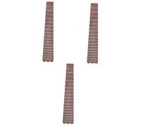 Milisten 3pcs Fret Markers Stickers for Guitar and Ukulele Wooden Fretboard Replacements Easy Install Guitar Accessory