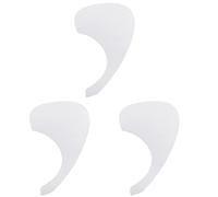 Milisten 3pcs Guitar Decals Pickguard Shield Guitar Pickguard Stickers for Binding Headstock