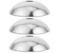 Milisten 3pcs Gym Pulley Machine Cable Connectors Steel Wire Rope Terminals with Iron Bowl Stop Ring for Fitness Equipment Accessories Home Exercise Machine