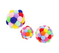 Milisten 3pcs Interactive Cat Toys Pet Teaser for Indoor Cats Fun Engaging to Alleviate Separation Anxiety and Playtime