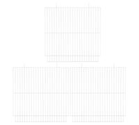 Milisten 3pcs Iron Wire Baffle Small Animal Cage Separator Hamster Habitat Divider Panel Metal Pet Enclosure Divider for Home Pet Enclosure