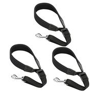 Milisten 3pcs Leather Saxophone Neck Strap Adjustable Breathable Design for Tenor Alto Soprano Sax Accessory Hook for Young Musicians and Beginners