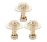 Milisten 3pcs Life Jacket Valve Core Spare - Iron Copper Valve Core For Inflatable Buoys And Floating Device - Easy Installation Safety Gear Tight Seal Replacement For Emergency Use