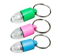 Milisten 3Pcs Luminous Pet Lost Pendants Night Safety Neck Rings for Dogs and Cats Glow the Dark Pet Accessories for Evening Walks and Outdoor Safety