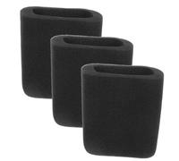 Milisten 3Pcs Microphone Windscreen Foam Cover Durable Sponge Mic Protector for Noise Reduction Compatible with Lewitt for Studio and Stage Use Isolation Shield