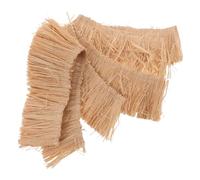 Milisten 3pcs Miniature Thatched Roof Material 3x20cm Synthetic Straw Model Building Scenery Roofing for Dollhouses and Architectural Scale Models