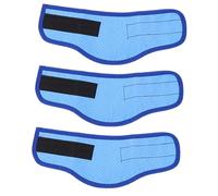 Milisten 3pcs Pet Cooling Towel Collar Breathable Dog Bandana for Outdoor Walking Cooling Scarf for Hot Days Lightweight and Comfortable Design