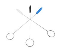 Milisten 3pcs Piano Tuning Tools Set Professional Plastic Wedges with Black White Blue Mutes for Instrument Adjustment and String Maintenance Piano Accessories Kit for Technicians and