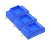 Milisten 3pcs Plastic Experiment Car Portable Mechanics Teaching Tool with Trolley Wheels for Physics Science Experiments Classroom and Home Use